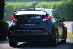 Honda Civic Type R prototype photo gallery